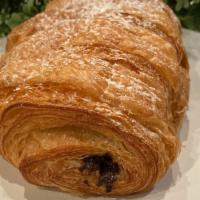 Chocolate Croissant  · Fluffy chocolate croissant.