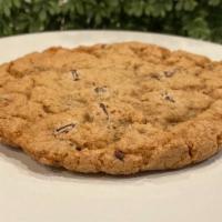 Chocolate Chip Cookie · Chocolate chip cookie with a crisp crunch and chewy center.

Our cookie is baked fresh daily...