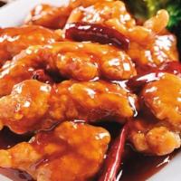 General Tso'S Chicken / 左宗鸡 · The most popular chicken dish in our restaurant. Crispy and tasty.