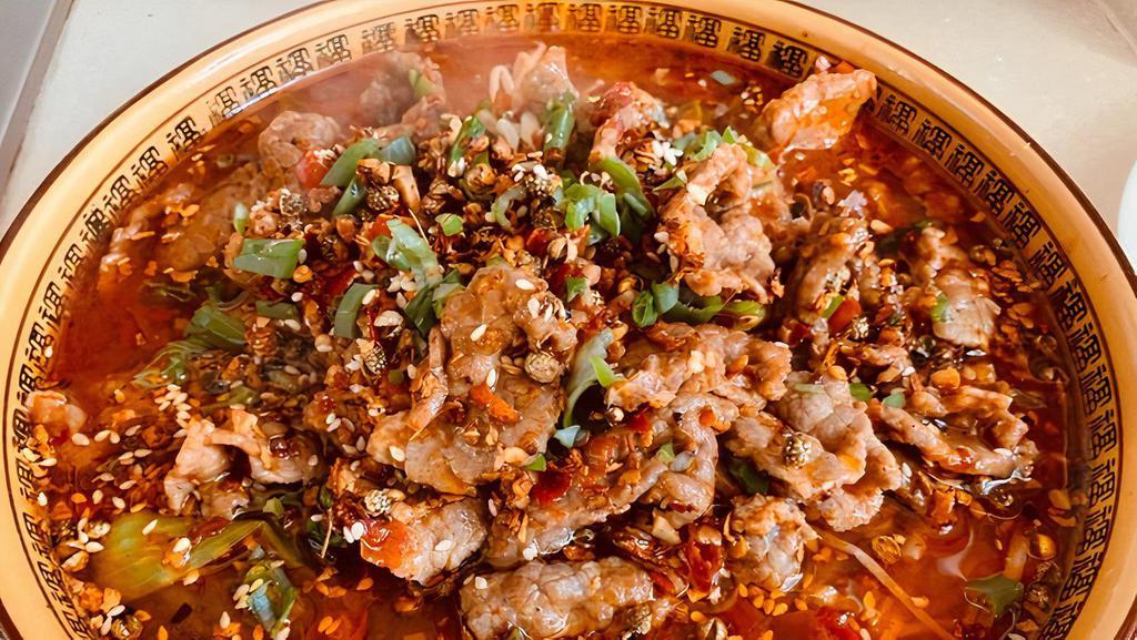 Beef In Hot Chilli Oil / 水煮牛肉 · 