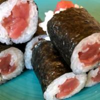 Tuna Roll · Tekka maki.  

Fish is Raw