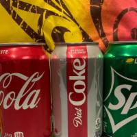 Canned Soda · Your choice of Coke, Diet Coke or Sprite