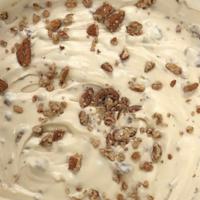 Butter Pecan · Traditional brown sugar base with buttered baked pecans pieces. (Gluten-free).