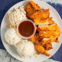 Katsu Chicken · Deep fried chicken that's hand tossed, seasoned and breaded in panko.