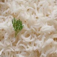Add Rice · Long grain Basmati rice steam cooked to perfection