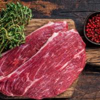Grain Fed London Broil · Ingredients: beef. Packaging: 14oz - vacuum sealed package. We source grain finished beef di...