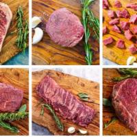 Eighth Beef Box · You'll receive an eighth of a cow that's already butchered and prepackaged. Fill up your fre...