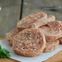 Pork Breakfast Sausage · 1 lb. Ingredients: pork 

packaging: weight varies per package - vacuum sealed package

we s...