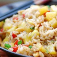 Heavenly Pineapple Fried Rice · Vegan and gluten-free. This classic Thai pineapple fried rice recipe is real vegetarian Thai...