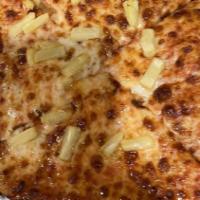 Hawaiian Pizza (X-Large 18'') · Canadian bacon and pineapple. Try it with BBQ sauce instead of marinara!!! Add to special re...