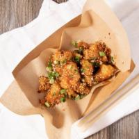 Fried Mushroom · Mushrooms fried in our signature batter until crispy and golden. Served plain or tossed in s...