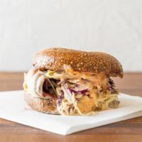 Rachel -Hot Pastrami Sandwich · Hot Pastrami with Cole slaw, Swiss cheese and 1000 island dressing