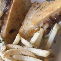 Grilled Cheese · Served with fries seasoned with salt. These items are cooked to order and may be served raw ...