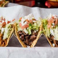 2 Street Taco Combo · Choose any 2 delicious street tacos, served on fresh made corn or flour tortillas with onion...