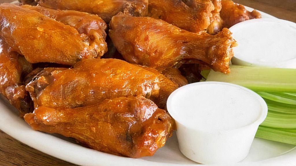 Wings Naked · Your choice of 5, 10, 20 or 50 wings.