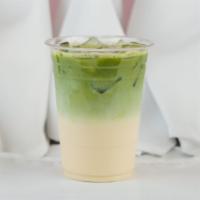 Iced Japanese Ceremonial Matcha Milk Tea · Highest grade of ceremonial Matcha from small farm in Japan. Light, delicate, complex, nutty...