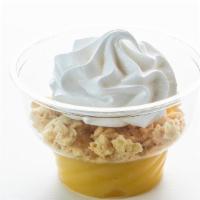 Deconstructed Lemon Pie · Our addictive Lemon curd, crumble and meringue , the everything in a cup