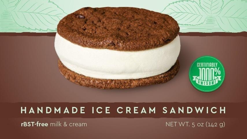 Fresh Mint Ice Cream With Dark Chocolate Cookies · Oregon mint ice cream and dark chocolate cookies. There's no good reason to eat one without the other. Large size 5 oz.