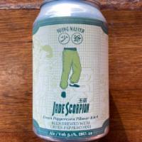 Young Master Jade Scorpion · Green Sichuan Peppercorn Pilsner
5.1% alc./vol.

A refreshing lager elevated with the additi...