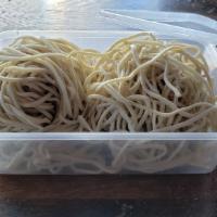 Danwei Thin Wheat Noodles · Danwei signature thin wheat noodles. Great for soup noodles and dry noodle dishes. Cooking i...