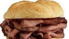 Roast Beef Sandwich · 1/4 Lb. sliced BOAR'S HEAD Roast beef  with Amish butter cheese on Wheat bread, or a toasted...