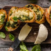 Cheese Bread · Mouthwatering, buttery bread baked to perfection, and topped with melted cheese. Available w...