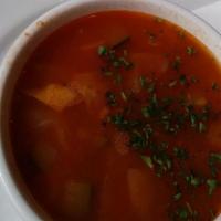 Minestrone  · Fresh vegetable soup