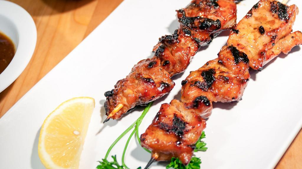 Chicken Barbecue · Marinated in special sauce, skewered then grilled!