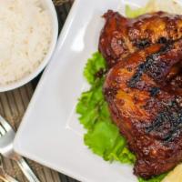 Coach'S Chicken · Slow-roasted then grilled chicken thighs and legs served with our signature barbecue sauce a...