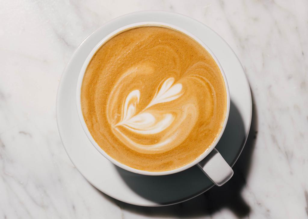 Latte · 12 oz. A double shot of Fulcrum's Snoho Mojo blend espresso and your choice of steamed milk. Oat or coconut milk can be substituted to make your Latte vegan. Flavored house made syrups also available.