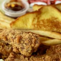 3 Pieces- Fried Chicken Strips (Two Sides) · 