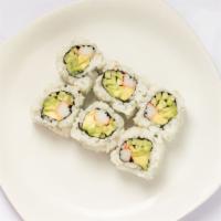 California Roll · Crab stick, avocado, cucumber and masago.

These items may contain raw or undercooked. Consu...