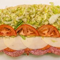 John Gotti Sub · Sliced capicola, Genoa salami, pepperoni, and turkey. Comes with mayonnaise, lettuce, tomato...