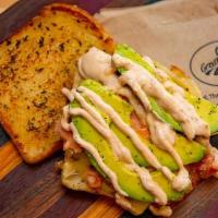 Aimee'S Southwest Turkey Melt · Oven roasted turkey, grilled to perfection, melted pepper jack cheese, avocado, house-made c...