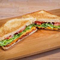 Blt Sandwich Combo · Crispy bacon, provolone cheese, green leaf lettuce, tomato, mayo and mustard on your choice ...