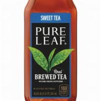 Cold Tea  -  Sweet · 16.9 oz Bottle of Sweet PURE LEAF .