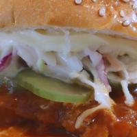 Bogo Nashville Hot Chicken Sandwich · Get your BUY 1 GET 1 FREE deal on our Hot Mama Chicken Sandwich, crunchy, juicy, slathered i...