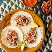 Grilled Chicken Tacos (3 Pack) · No need to overthink it. This deliciously simple, amazingly fresh taco features grilled chic...