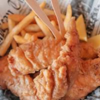 Fried Catfish Basket (3) · An ugly fish that makes for a delicious dish. Served with a slice of lemon and house prepare...