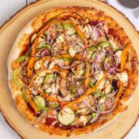 Garden Special · (homemade pizza sauce, mozzarella cheese, zucchini, red onions, carrots, peppers, mushrooms ...
