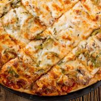 Fabulous 4 ! · This Specialty Pizza Includes our Gourmet Italian Sausage, Green Pepper, Mushroom,  & Onion ...