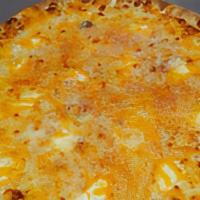 14'' Quattro Formaggi · 4 cheese blend, mozzarella, ricotta, Monterey jack and cheddar cheeses