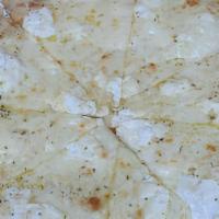 14'' Bianco · white pizza, ricotta and mozzarela cheese