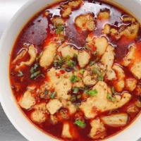 Boiled Fish In Chili Paste Sauce水煮鱼 · Hot and Spicy.