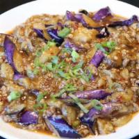 Eggplant In Garlic Sauce鱼香茄子 · Hot and Spciy.