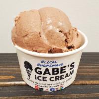 Chocolate Ice Cream · 60% of dark chocolate blended in our own signature ice cream base.