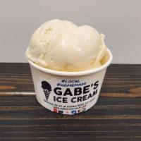 Vanilla Ice Cream · Pure vanilla and vanilla bean blended in our own signature ice cream base.