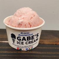 Strawberry Ice Cream · Fresh strawberries blended in our own signature sweet cream base.