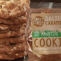 Salted Caramel Cookie · All-natural toffee and milky white chocolate chunks, alongside crisp pretzel bites and sea s...