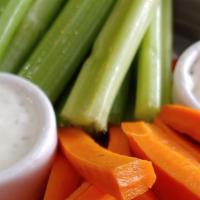 Carrot & Celery Basket · Gluten-free.